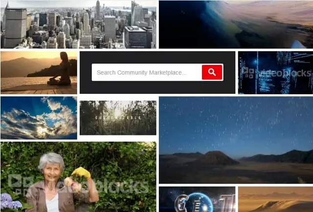 Videoblocks marketplace