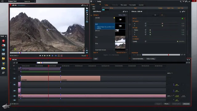 Lightworks screenshot