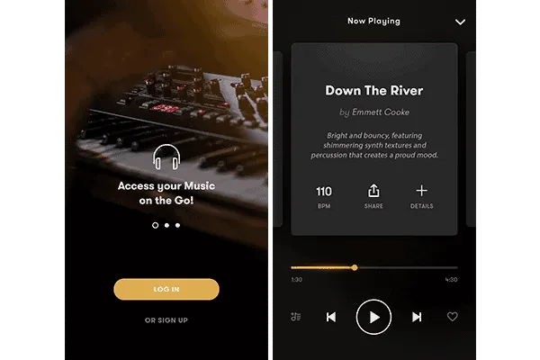 Premiumbeat Login and Player