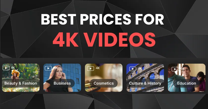 4K Stock Footage: Best Prices for the Most Wanted Video Quality 1 best prices for 4k videos