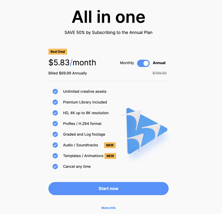 Pricing ProVideo Factory 1