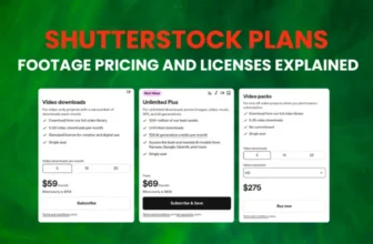 shutterstock - footage pricing and licenses explained