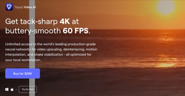 Topaz Video AI