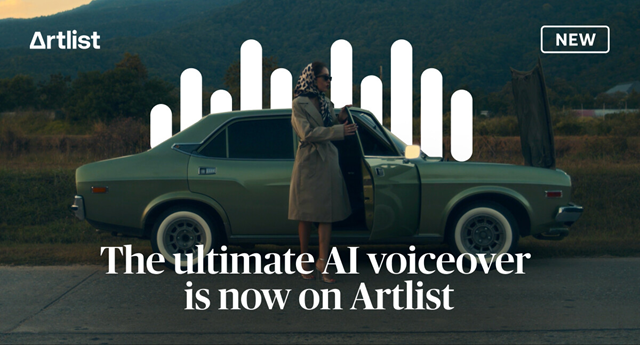 Artlist Introduces Innovative AI Voiceover Feature for Video Creators 3 Artlist banner