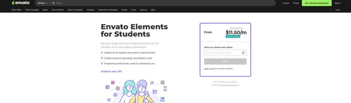 Unleash Your Creativity for Less: Envato Offers Exclusive Student Discount 1 New Envato Students Discount