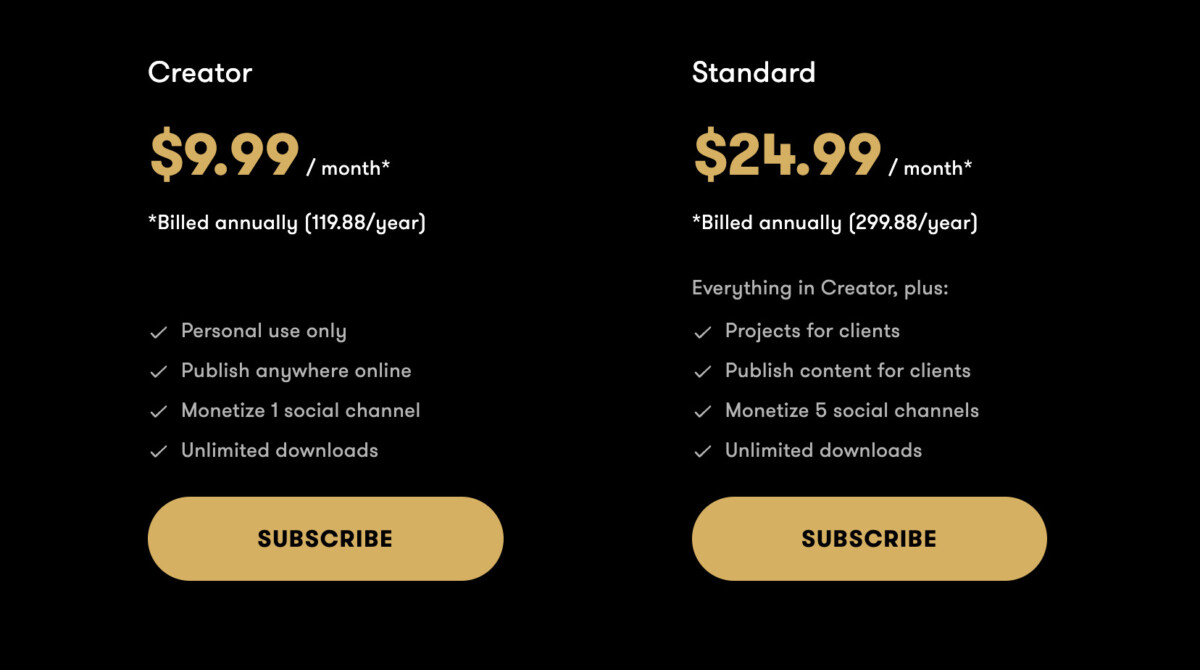 PremiumBeat Launches Unlimited Subscription Plans for Royalty-Free Music 4