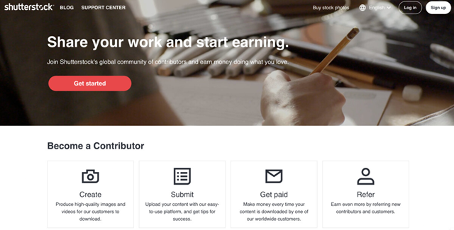 shutterstock-contributor-portal