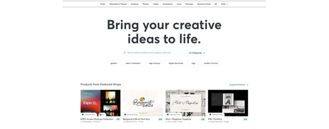Creative Market Home