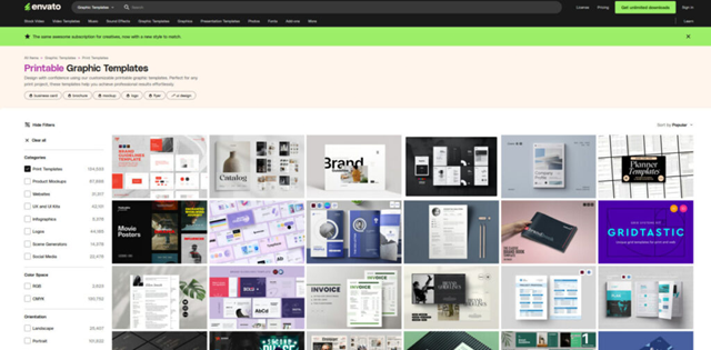 Get Access to Envato Templates for Videos, Graphics and Presentations 4 Envato-Graphic-Templates
