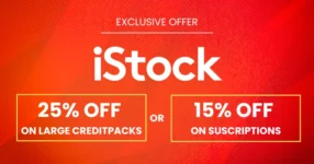 istock exclusive offer 25 % or 15 % off