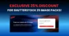 shutterstock exclusive discount for 25 image packs