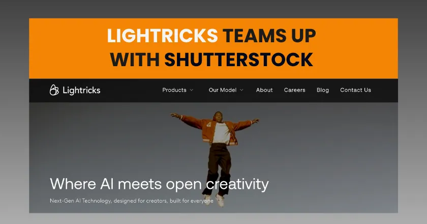 Shutterstock and Lightricks form a partnership
