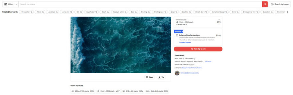 How to Find High-Quality Stock Video for Your Next Project 6 How to Find High-Quality Stock Video for Your Next Project 4