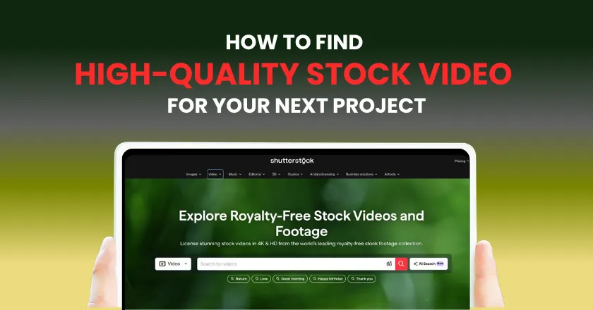 how to find high-quality stock video