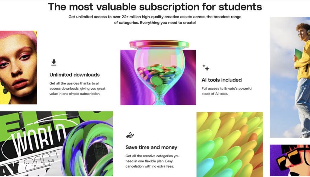 A Cut Above: Envato Offers Deep Discounts for Students and Educators 3 envato for students