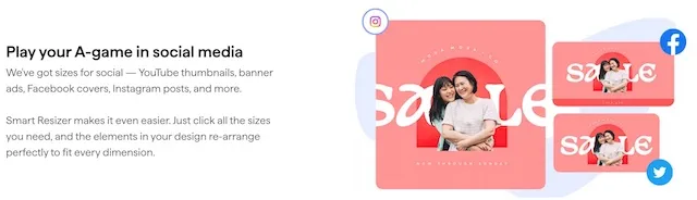 shutterstock editor sizes for social