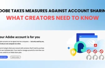 adobe takes measures against account sharing