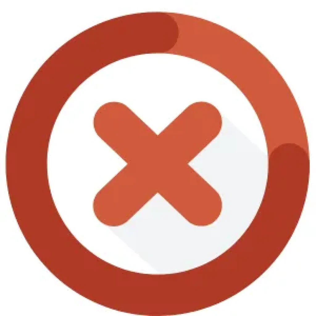 Cross symbol no