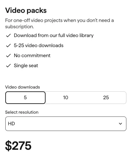 Does Shutterstock Have Affordable Stock Footage Plans? 3