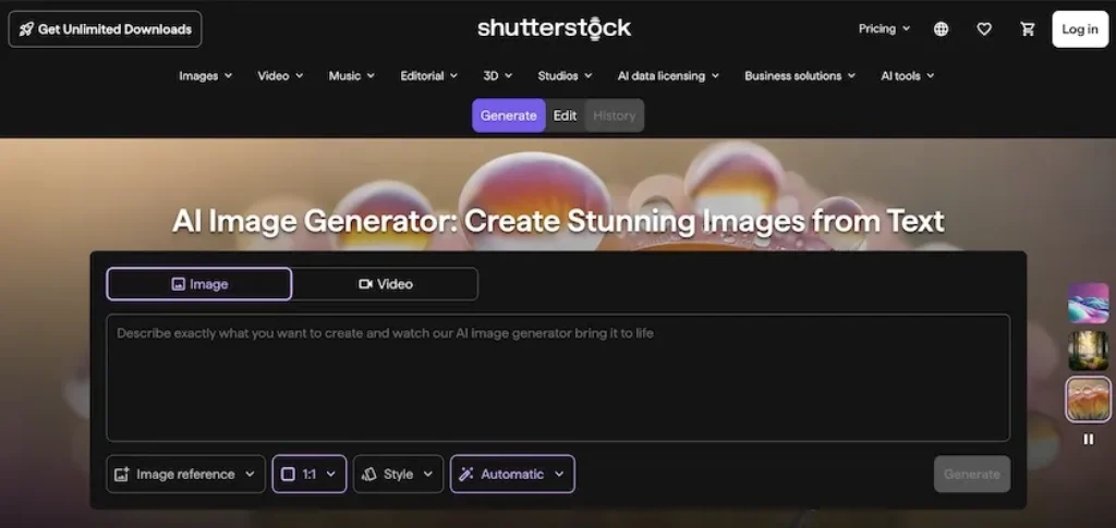 Why Commercial-Ready Visuals Are Becoming Essential in AI-Driven Marketing 2 AI-image generator by Shutterstock